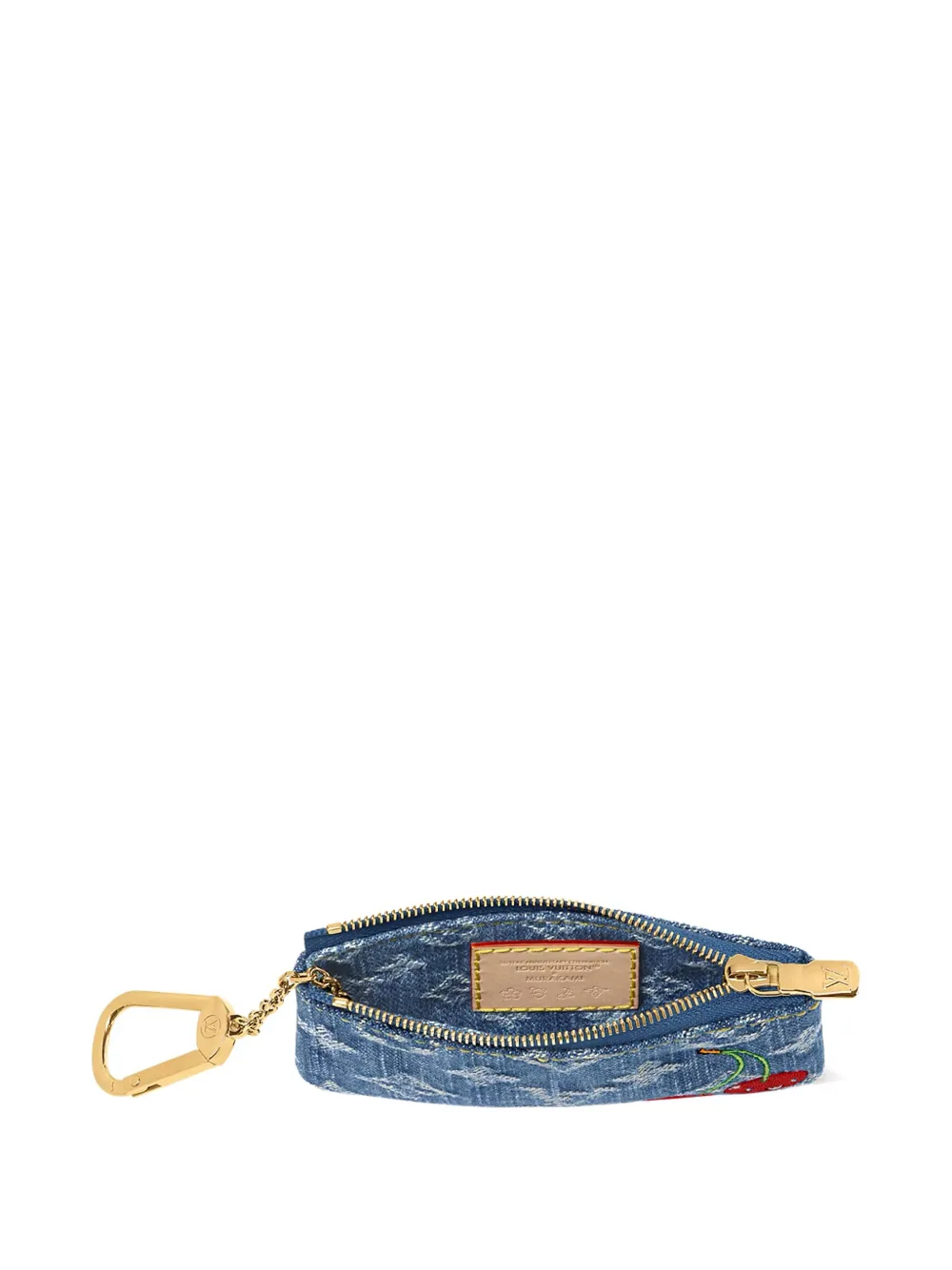 Pre-owned Louis Vuitton X Murakami Monogram Wallet In Blue
