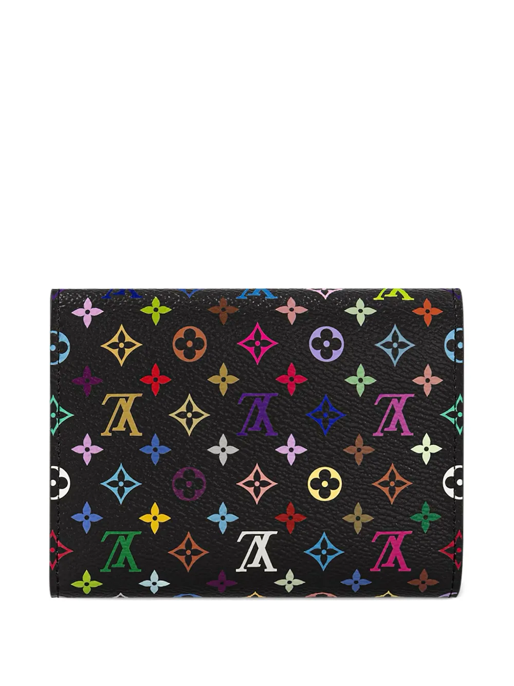 Pre-owned Louis Vuitton Victorine Wallet "takashi Murakami In Multi
