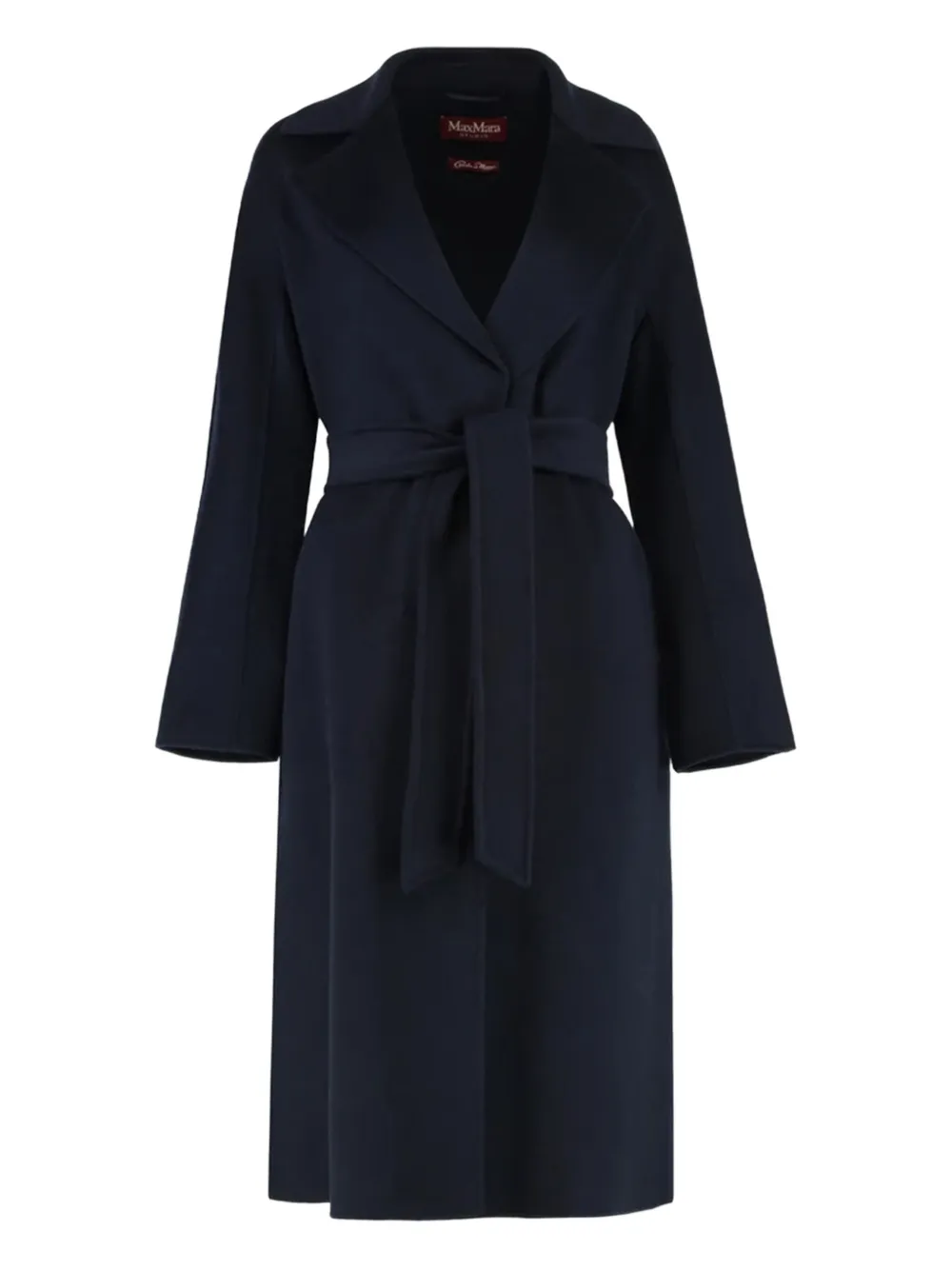 Max Mara belted coat - ブルー Max Mara belted coat - ブルー