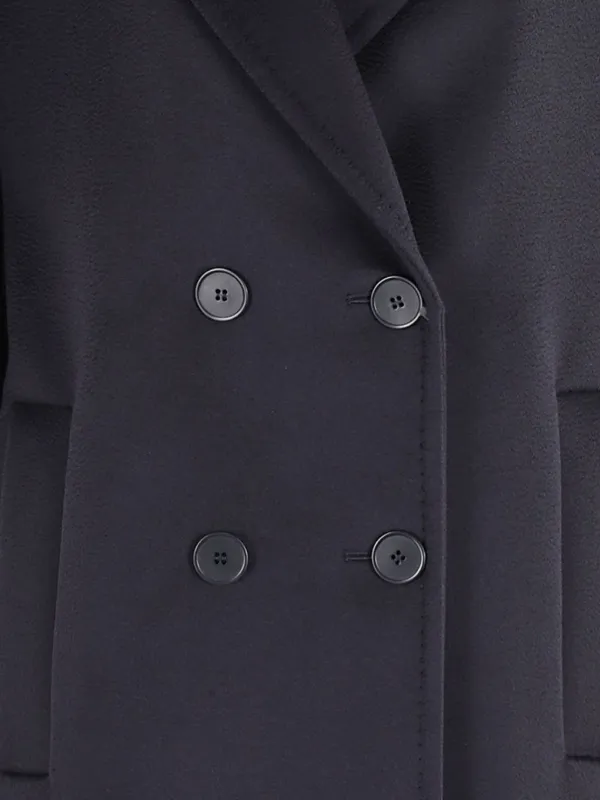 Max Mara ダブルコート | ブルー | FARFETCH JP