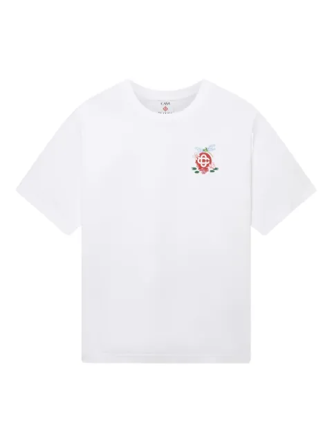 Casablanca playera Dragonfly Floral