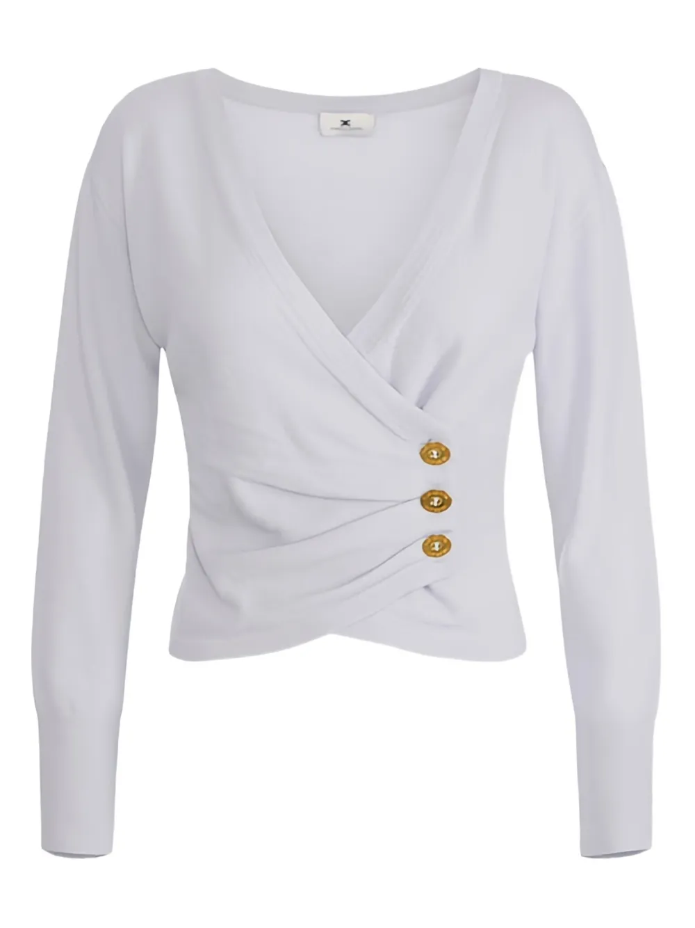 Elisabetta Franchi button-detail top | White | Image 1