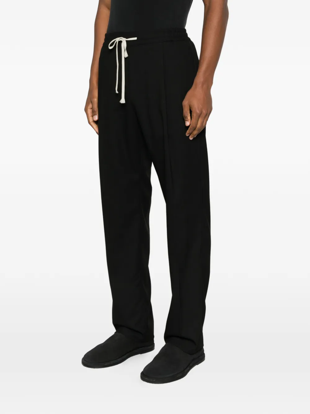 State Of Order Seven Drawstring Trousers In Black