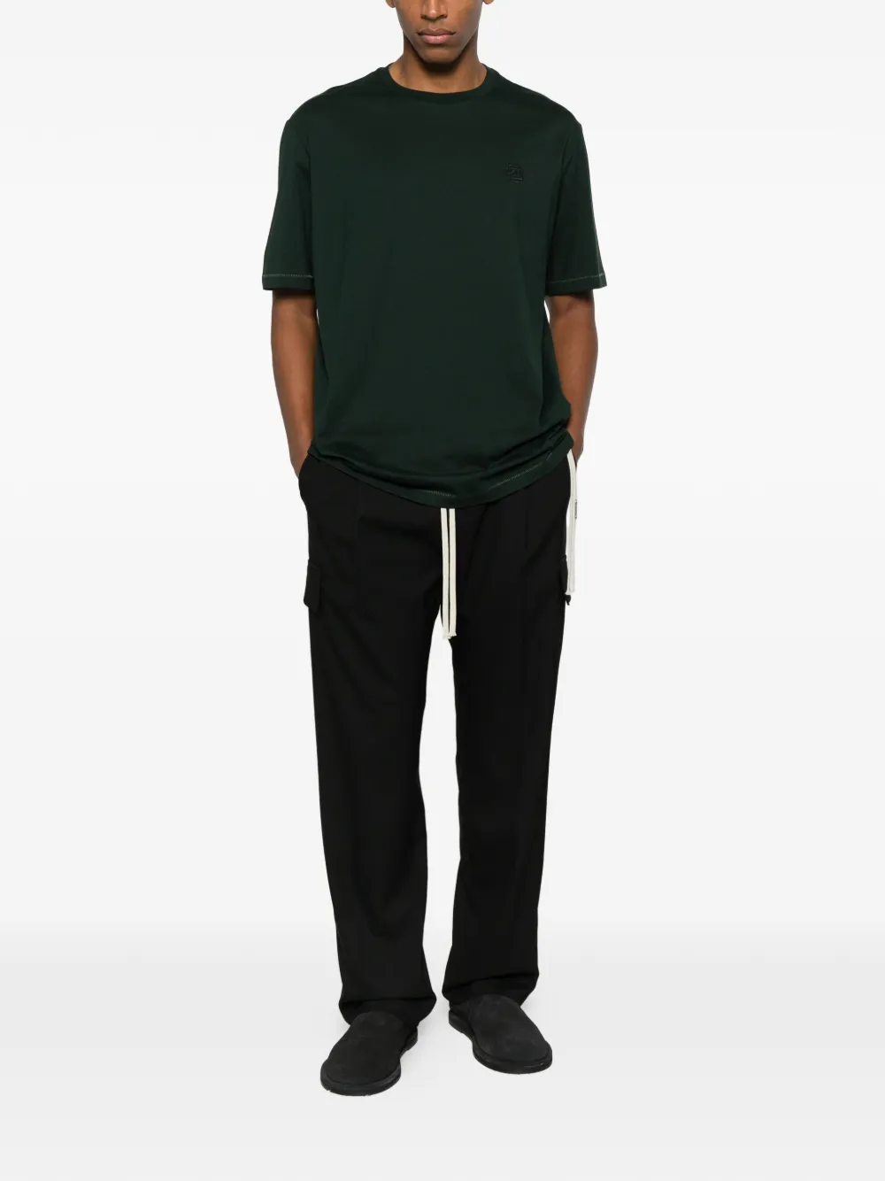 STATE OF ORDER Yak cargo drawstring trousers | Regular-Fit & Straight Leg Pants | Image 2
