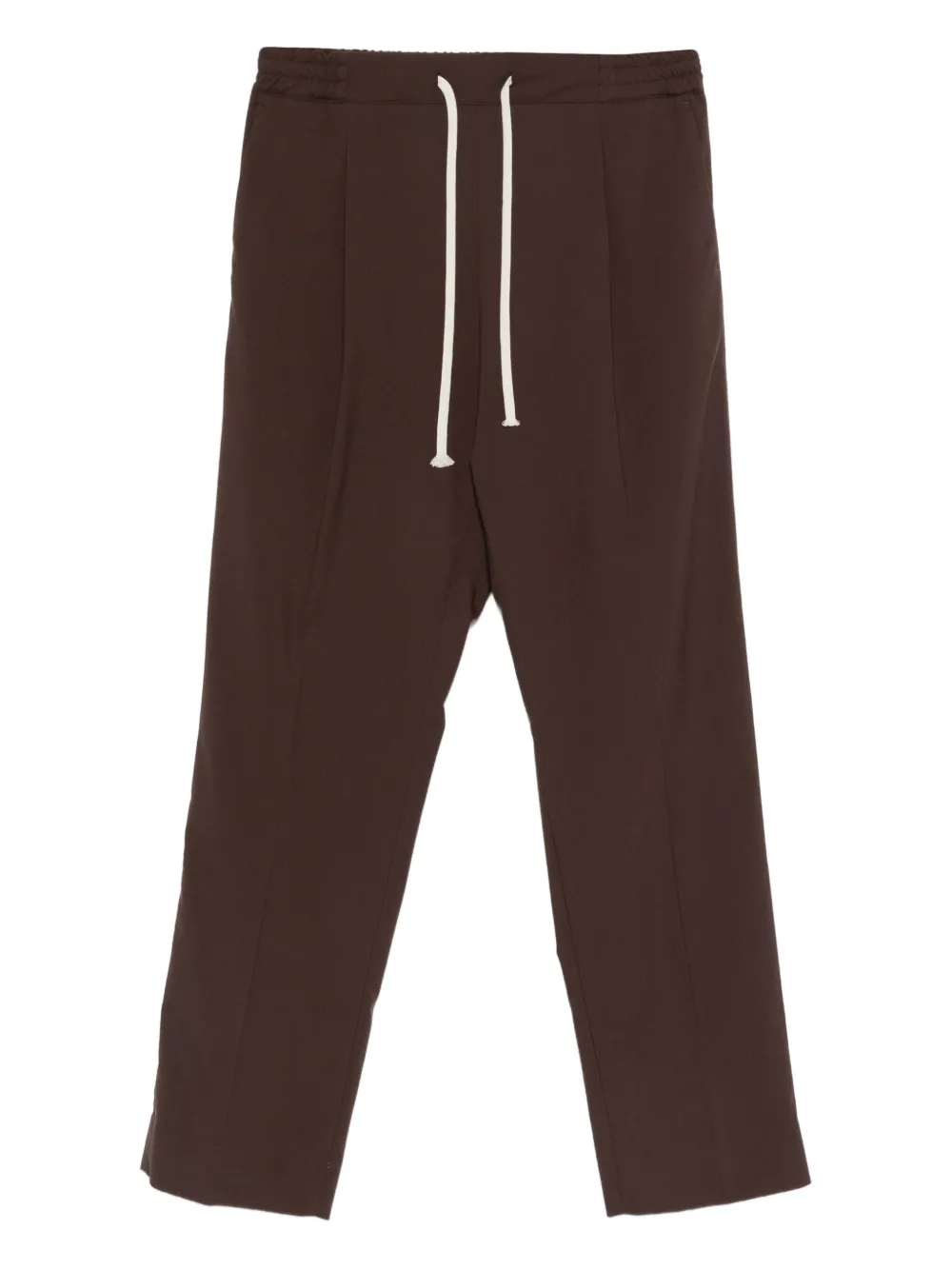 State Of Order Seven Drawstring Trousers In Brown