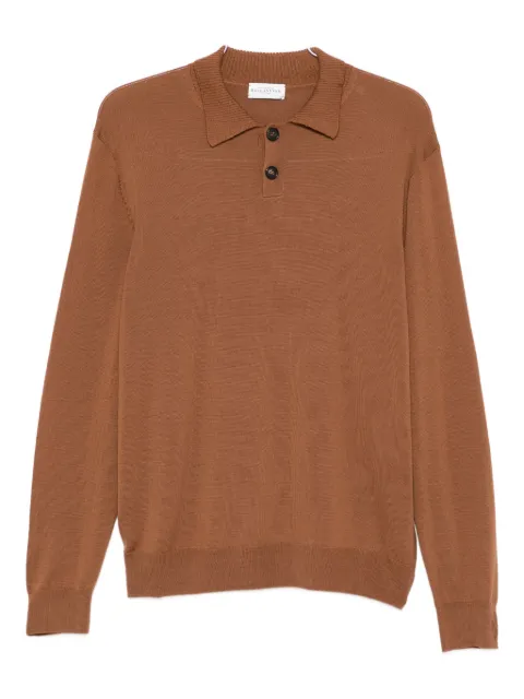 Ballantyne long-sleeve polo shirt