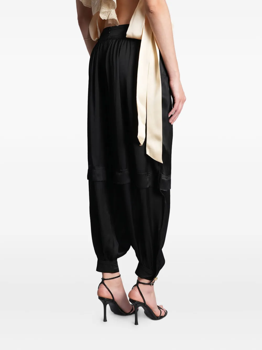 ZIMMERMANN Broek met naaddetail Zwart