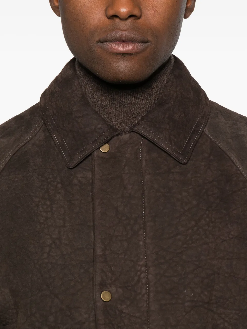 Salvatore Santoro Flap-pocket Jacket In Brown