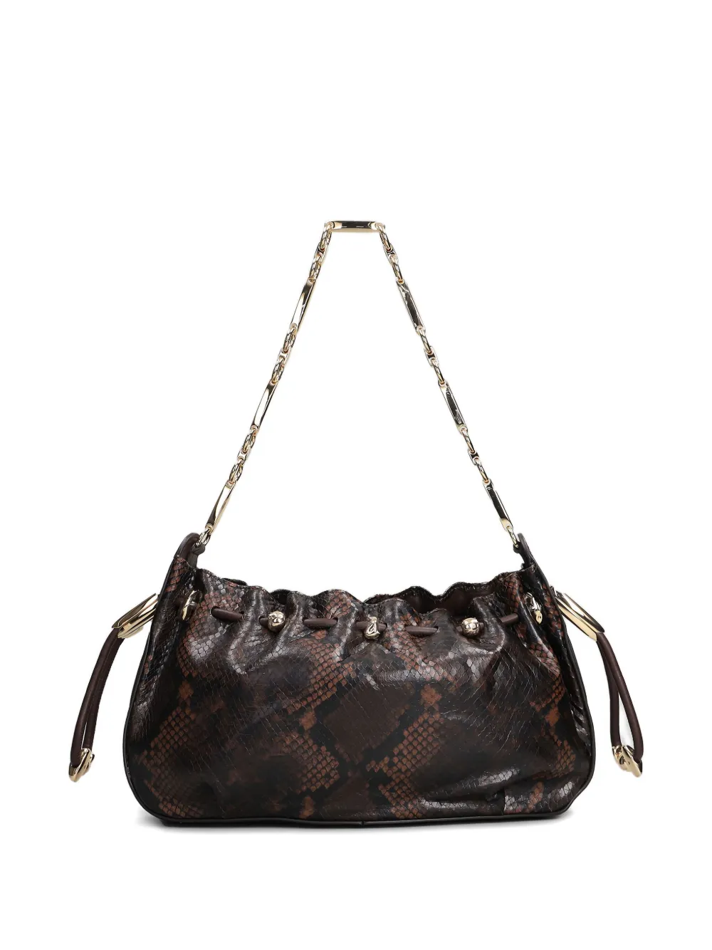 ZIMMERMANN Halcyon schoudertas met ketting - Bruin
