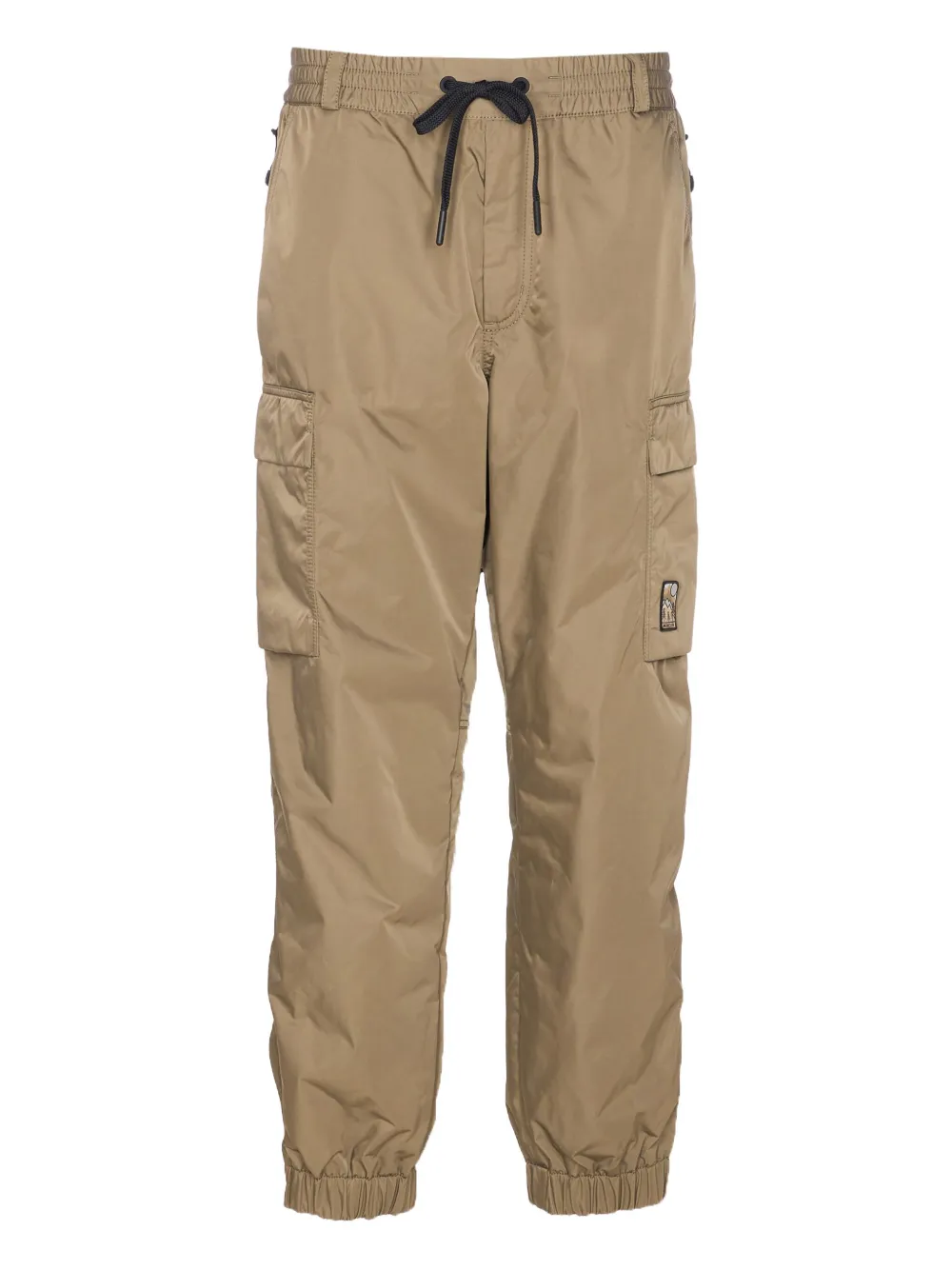 Moncler Grenoble elasticated logo-patch trousers - ブラウン Moncler Grenoble elasticated logo-patch trousers - ブラウン