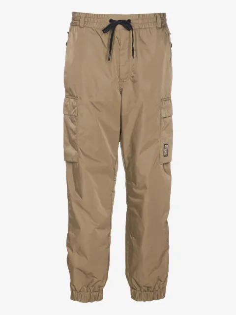 Moncler Grenoble pantalones elásticos con parche del logo