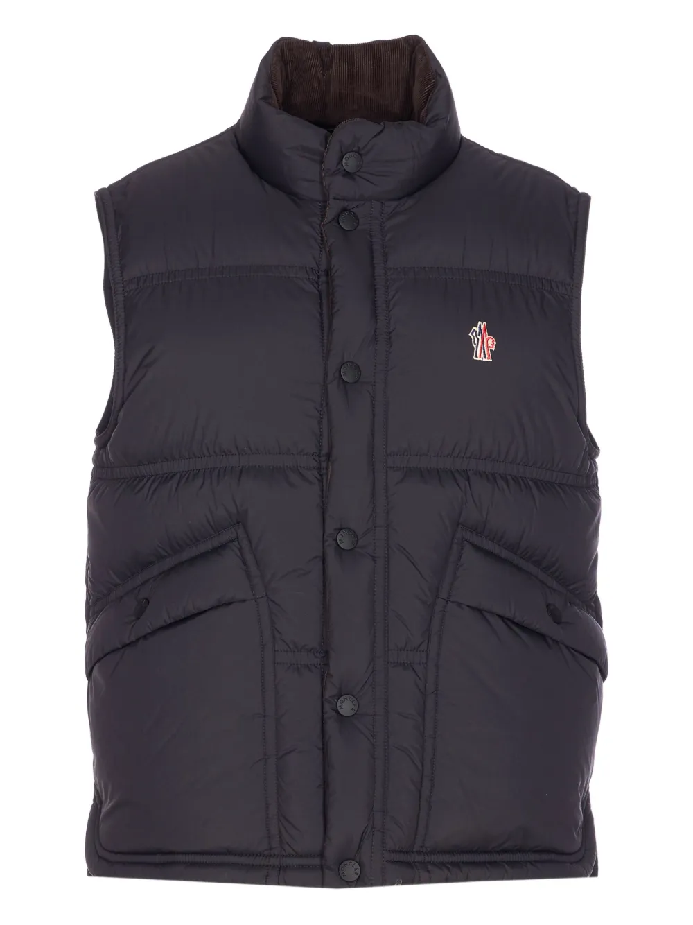 Moncler Grenoble Aul padded gilet - ブラック Moncler Grenoble Aul padded gilet - ブラック