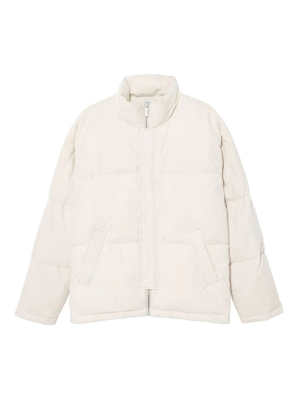 izzue logo-patch padded jacket | Neutrals | Image 1