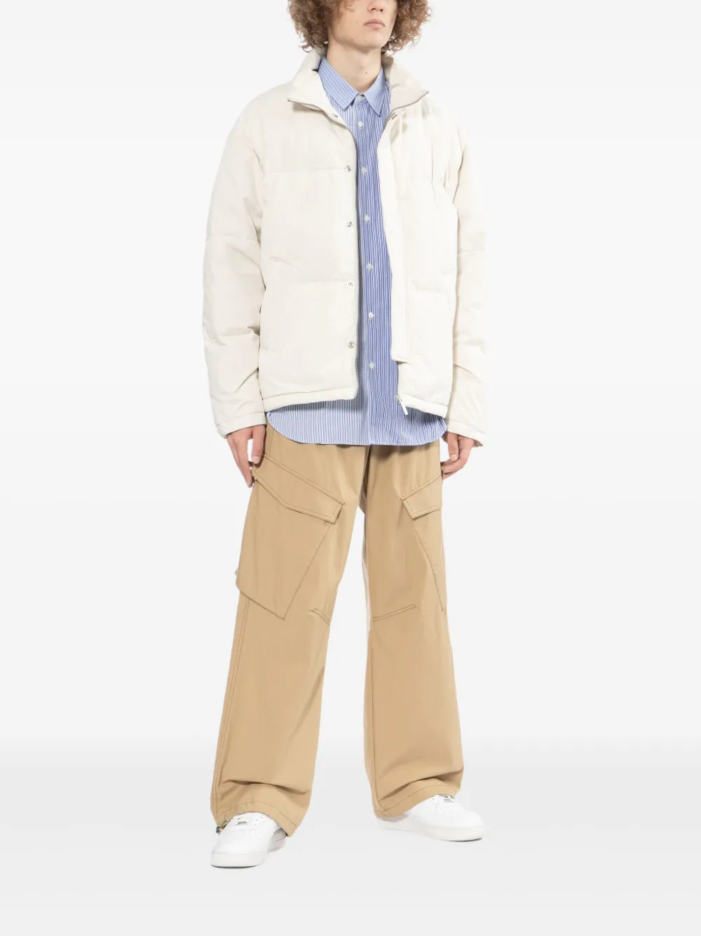 izzue logo-patch padded jacket | Down Jackets | Image 2