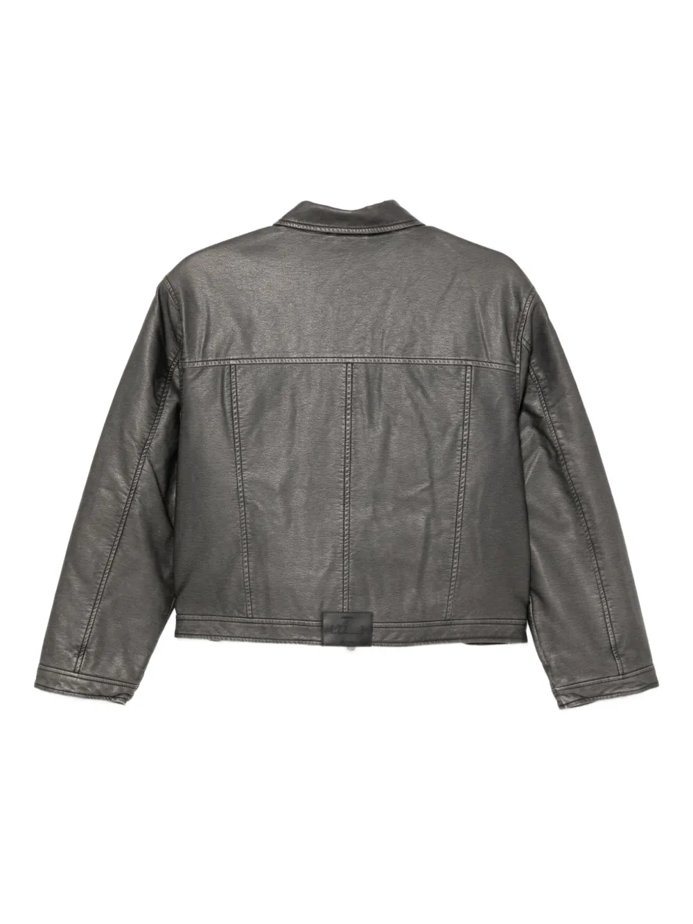 izzue logo-plaque jacket | Cropped Jackets | Image 2