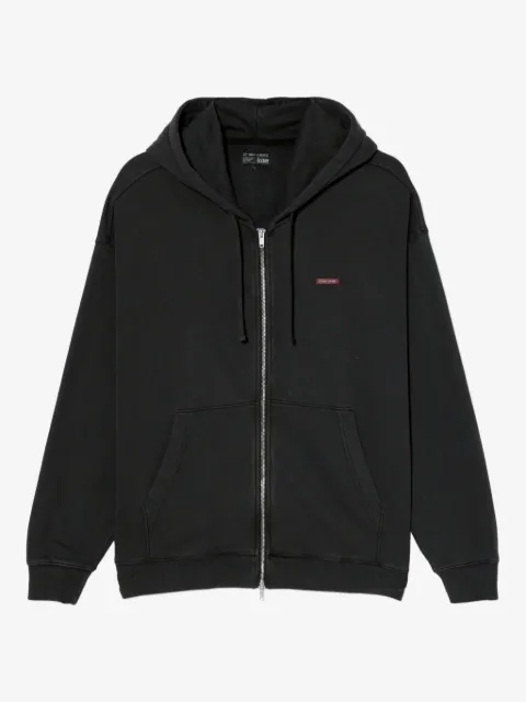 izzue logo-patch hoodie