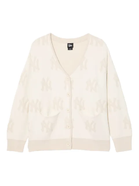 NEW ERA CAP monogram cardigan