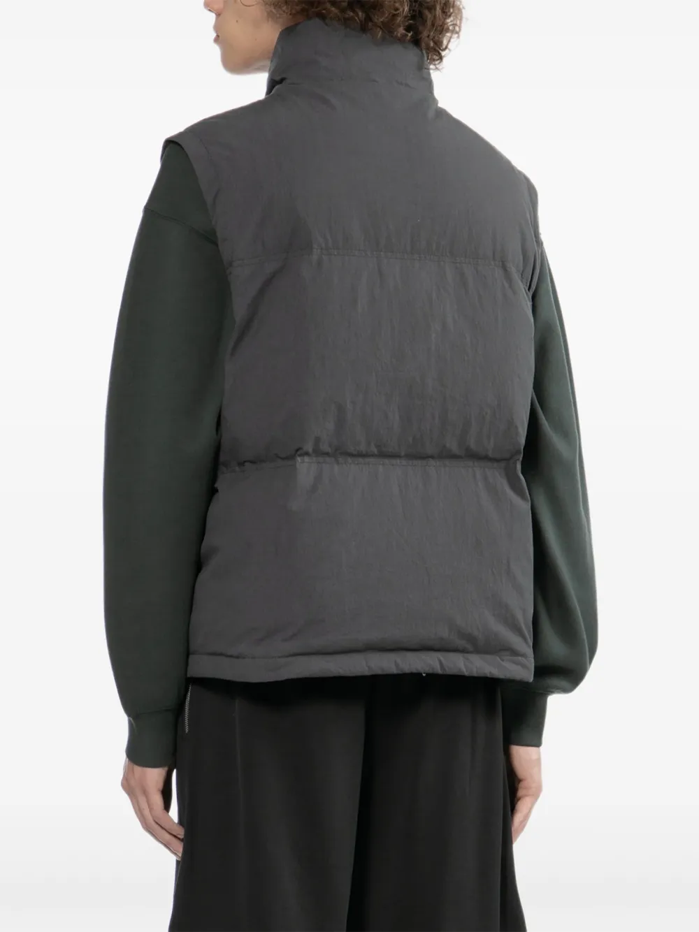 izzue Gilet met geborduurd logo Grijs