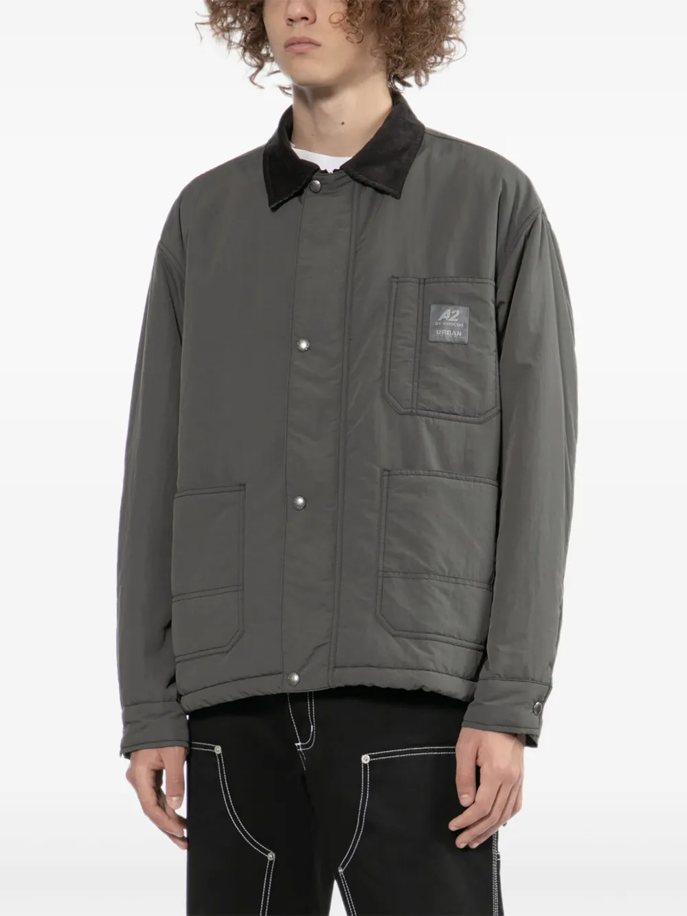 CHOCOOLATE Jack met logopatch Grijs