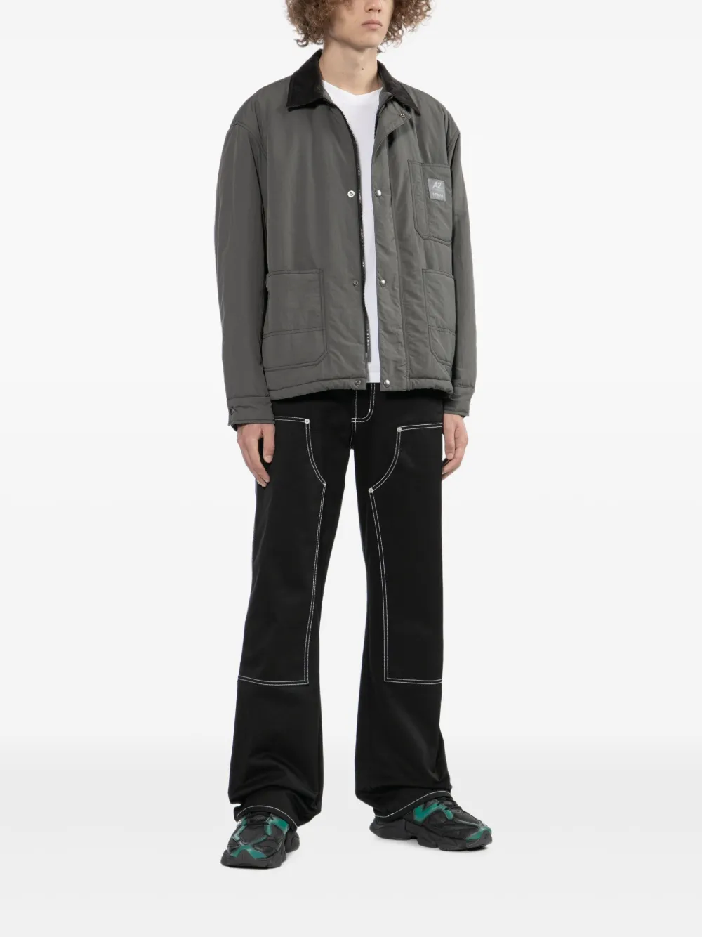 CHOCOOLATE logo-patch jacket | Shirt Jackets | Image 2