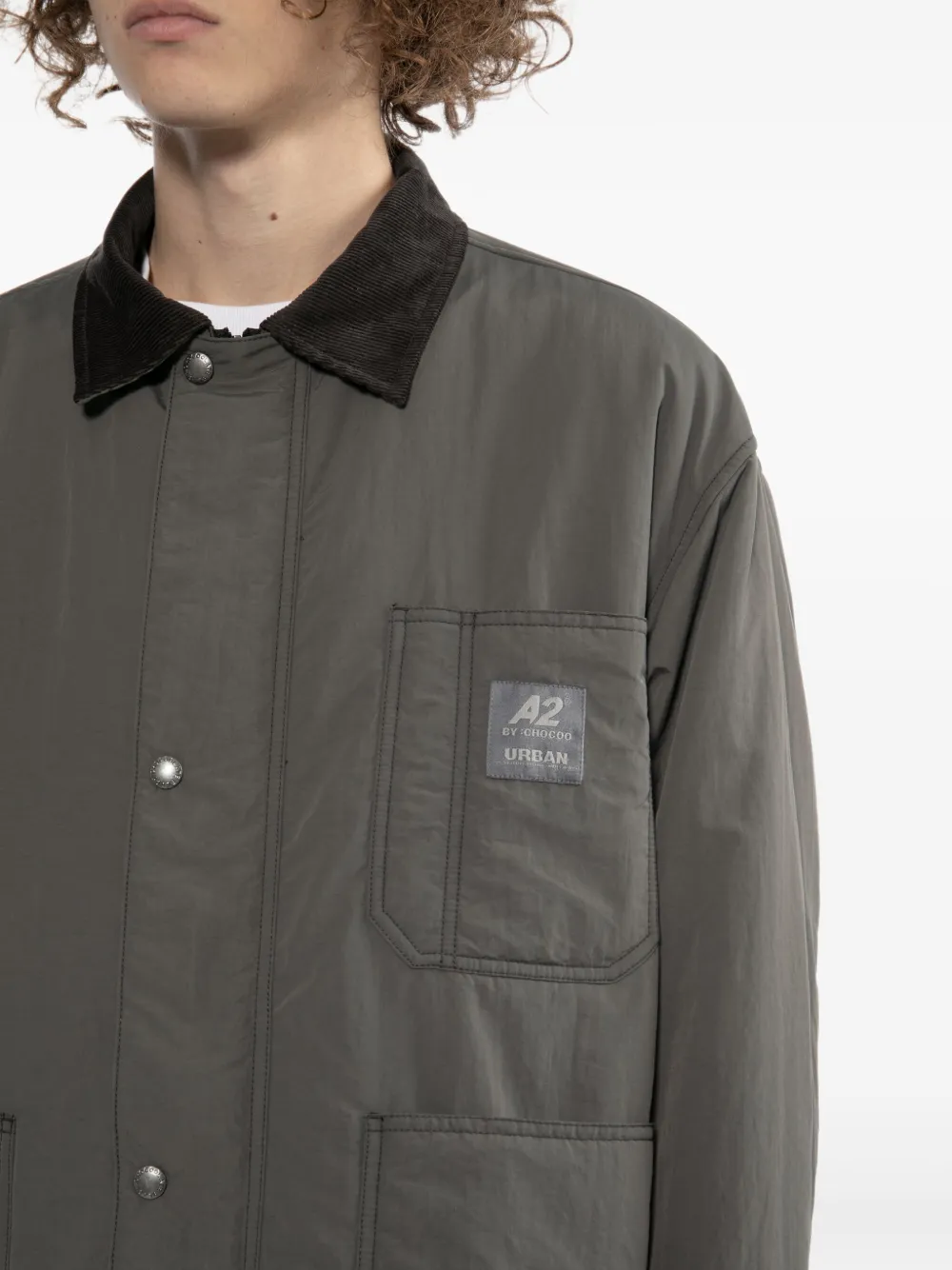 CHOCOOLATE Jack met logopatch Grijs