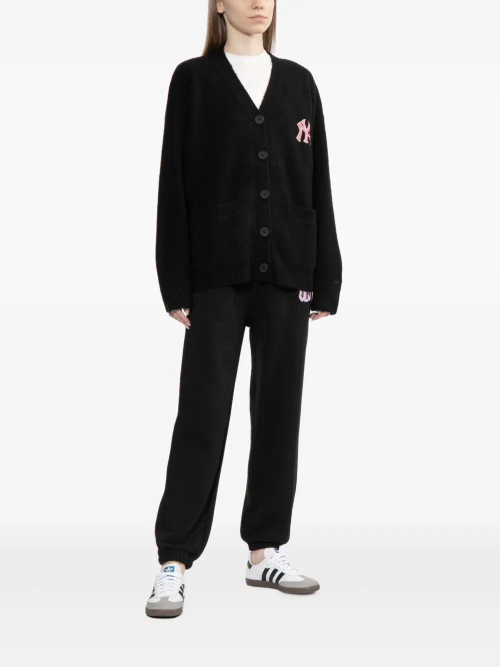 New Era Hose Mit Logo-stickerei In Black