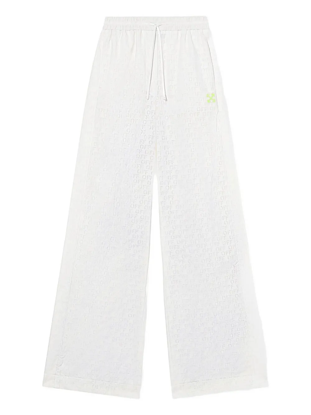 Off-White Off Stamp trousers - Bianco