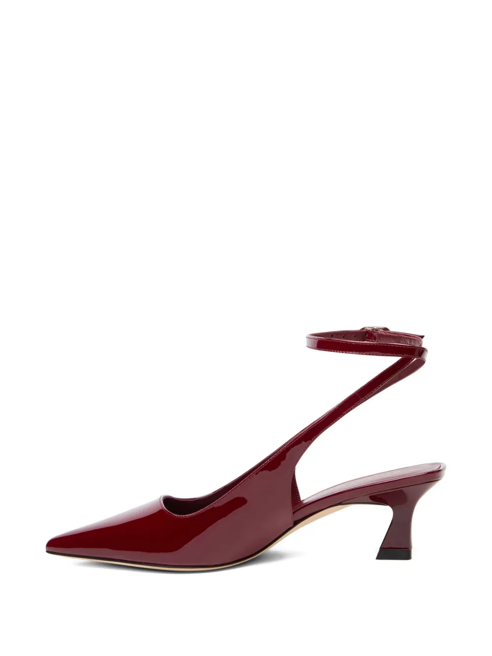 Stuart Weitzman 50 mm Vinnie pumps met bandje Rood