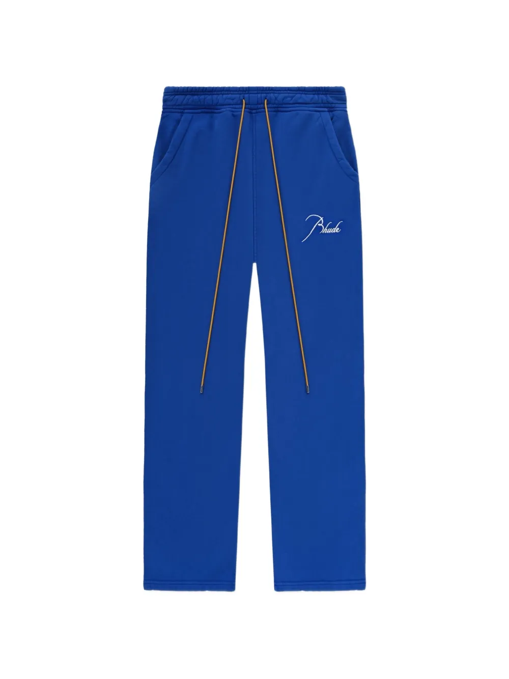 RHUDE logo-embroidered drawstring track pants