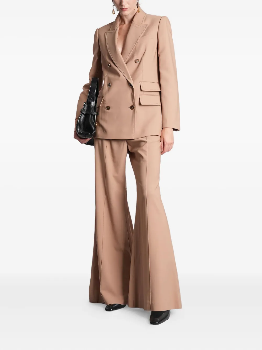 Zimmermann Hypnotic Belted Trousers In Neutral