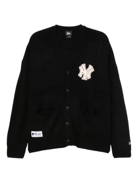 NEW ERA CAP logo-patch cardigan