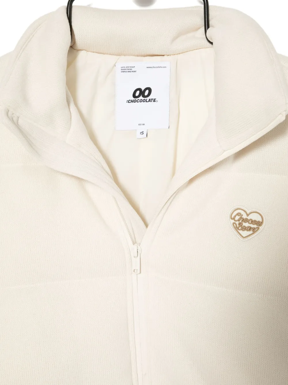 Chocoolate Jacke Mit Logo-stickerei In Brown