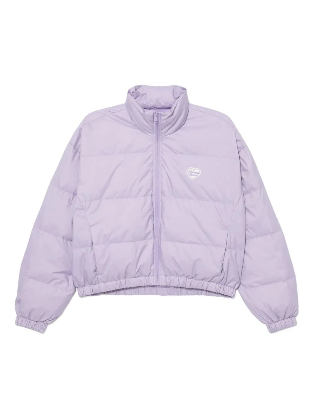 CHOCOOLATE chamarra capitonada con logo bordado | morado | Image 1