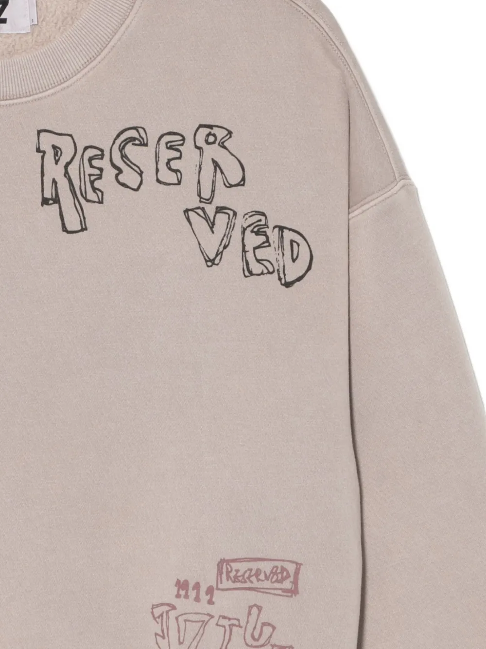 izzue Sweater met borduurwerk Roze