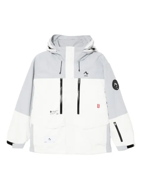 izzue logo-embroidered jacket