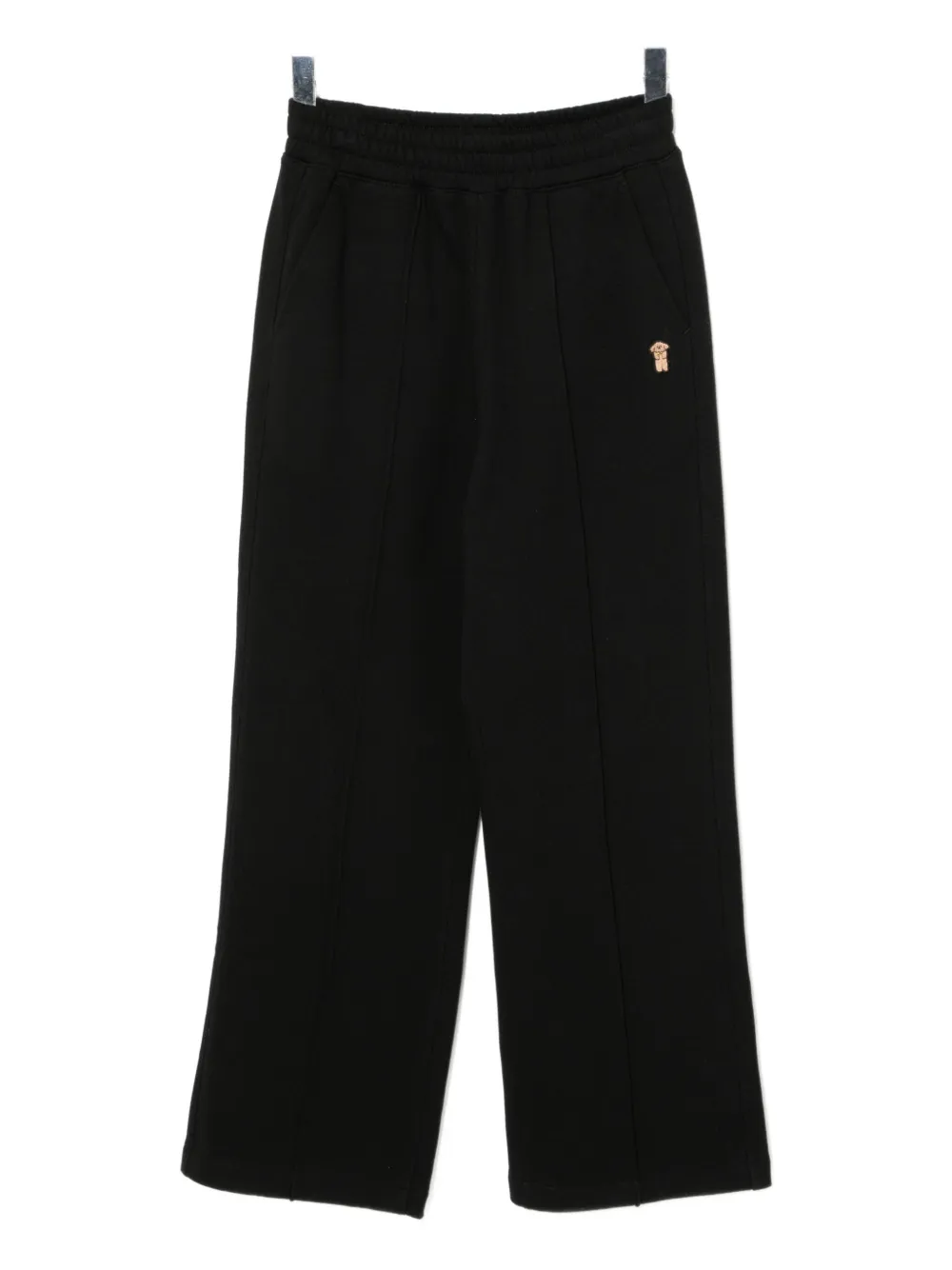 Chocoolate Hose Mit Welpen-stickerei In Black