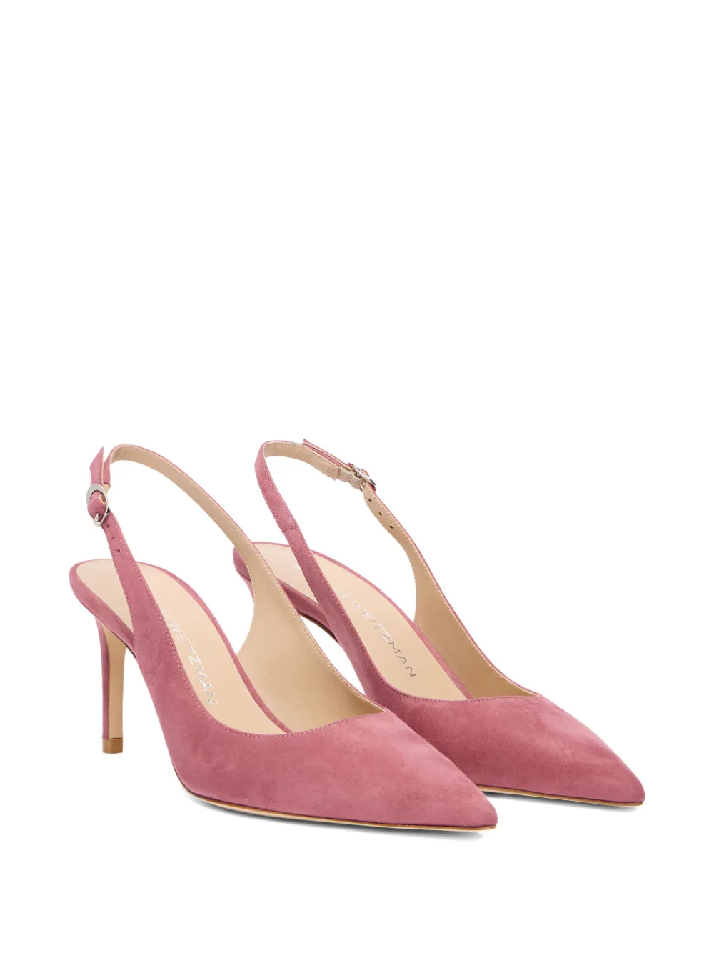 Stuart Weitzman 75 mm Stuart Power pointed sling-back pumps | Heeled Pumps | Image 2