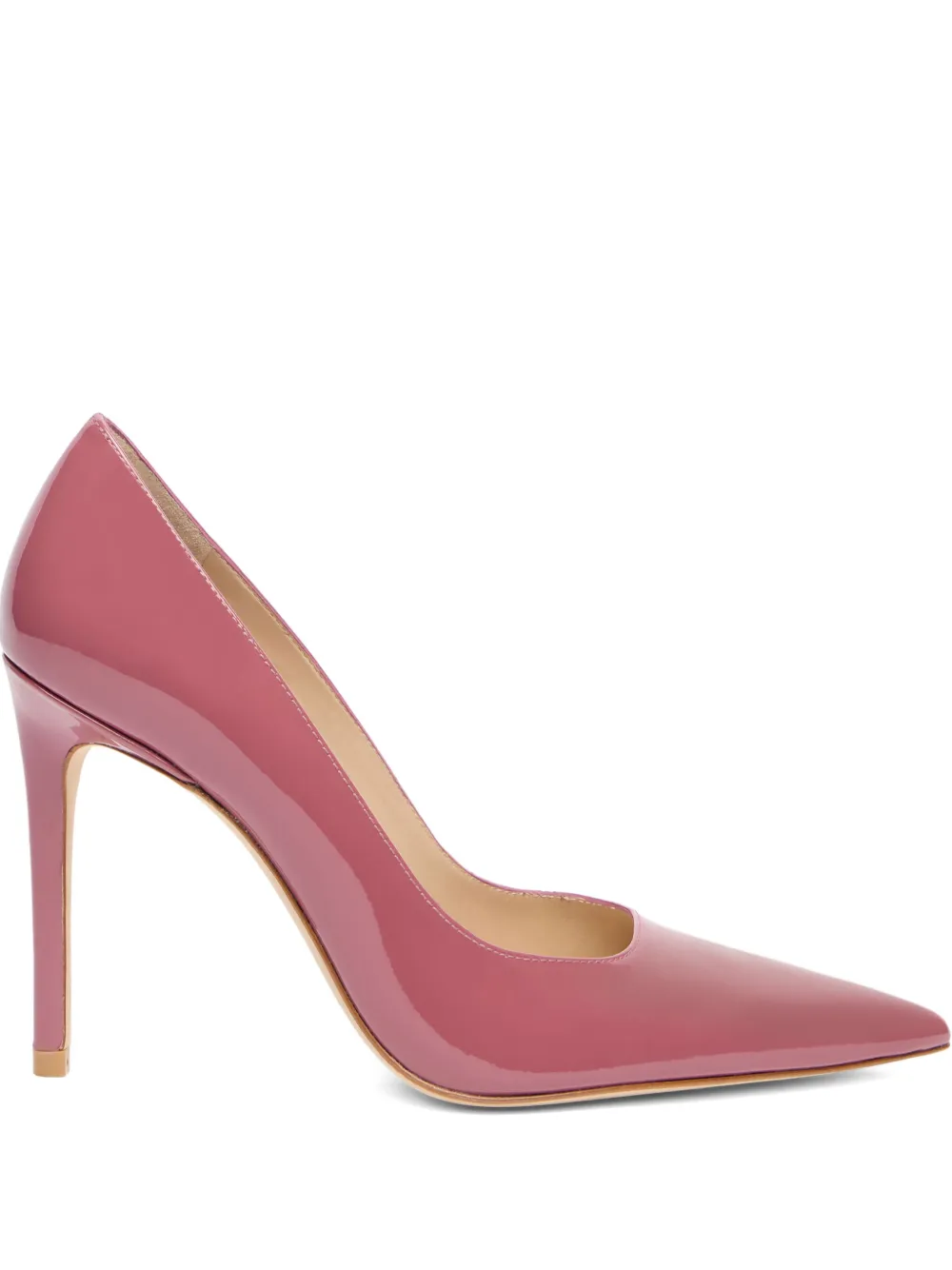 Stuart Weitzman 100mm Stuart Power pointed-toe pump | Pink | Image 1