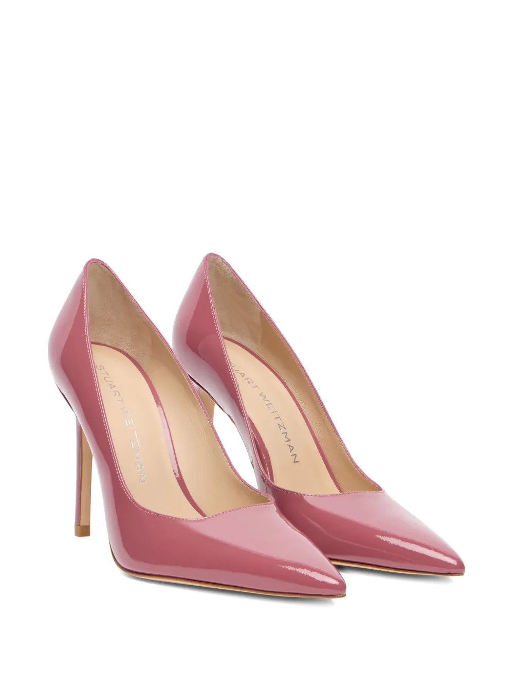 Stuart Weitzman 100mm Stuart Power pointed-toe pump | Heeled Pumps | Image 2