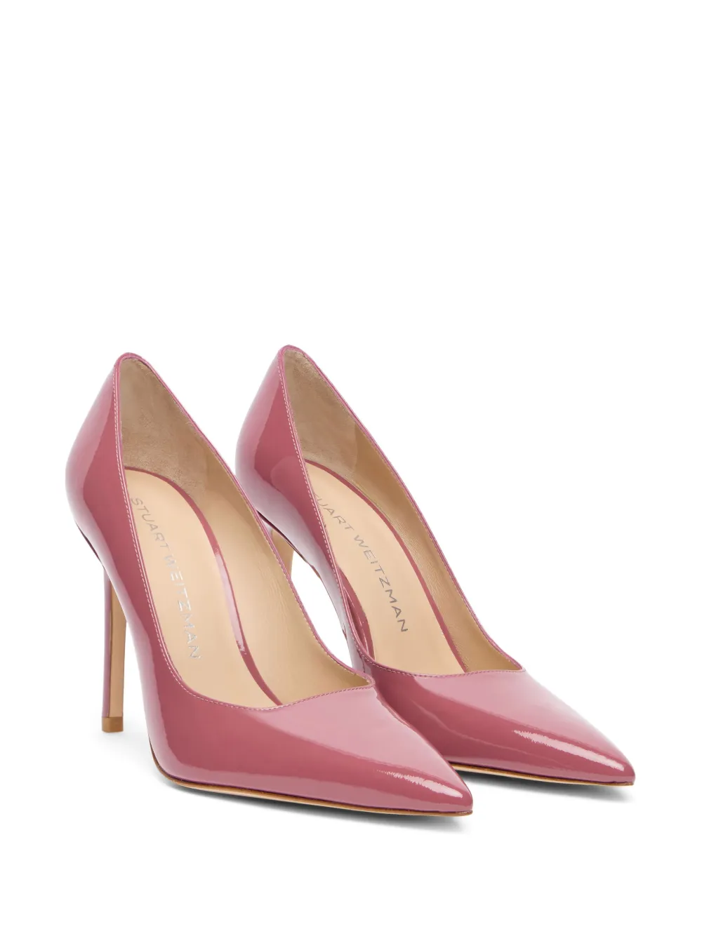 Stuart Weitzman 100mm Stuart Power pointed-toe pumps | Heeled Pumps | Image 2