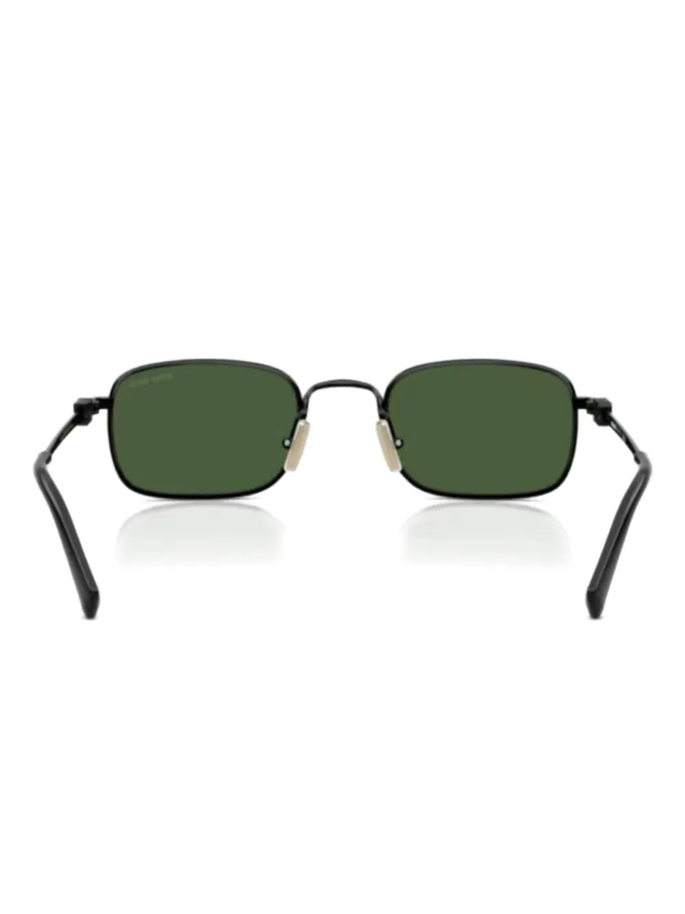 Miu Miu Eyewear rectangle-frame sunglasses - Zwart