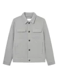 Les Deux Nash twill wool jacket - Grey