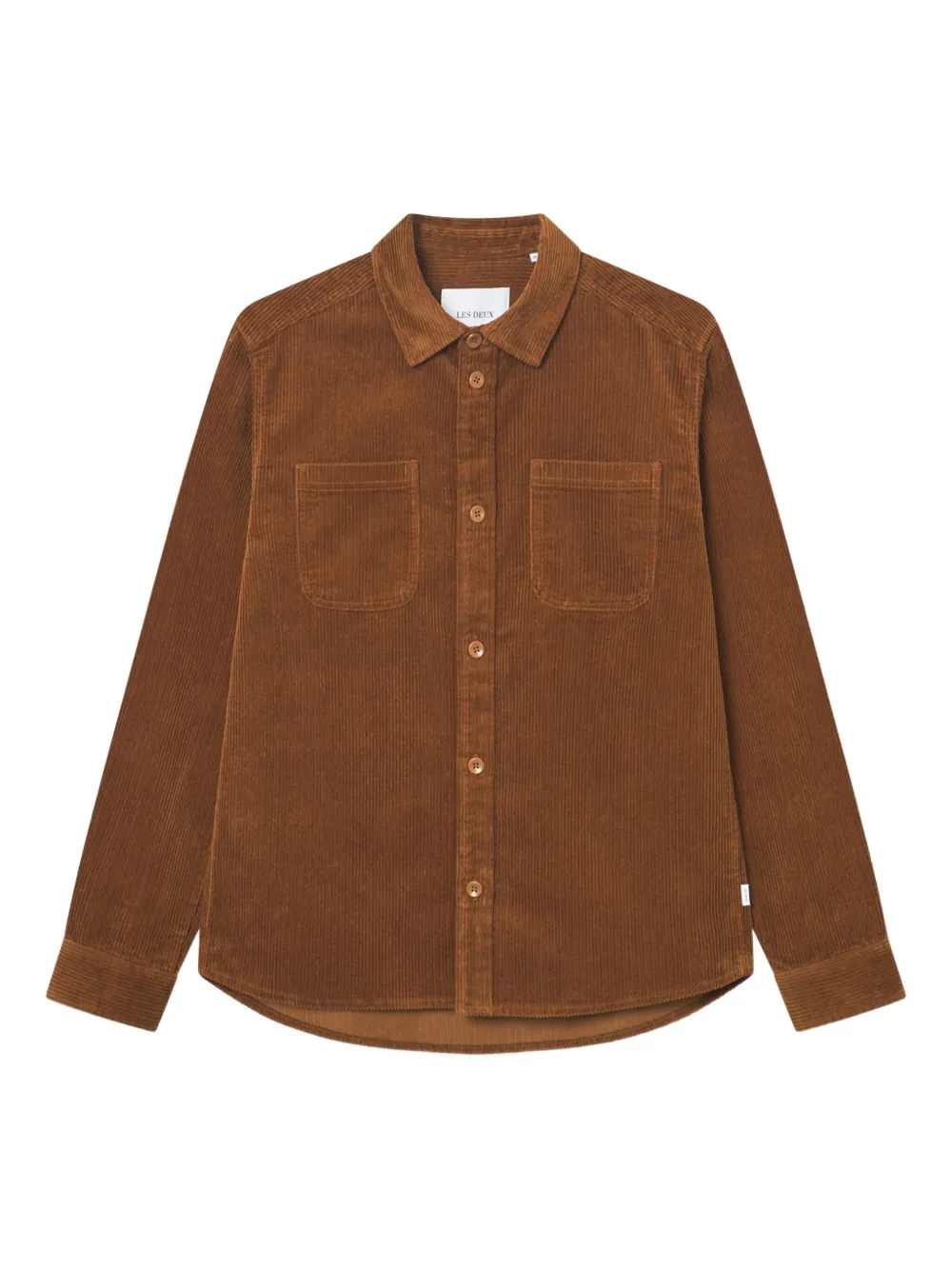 Les Deux Camicia Kody a coste - Marrone