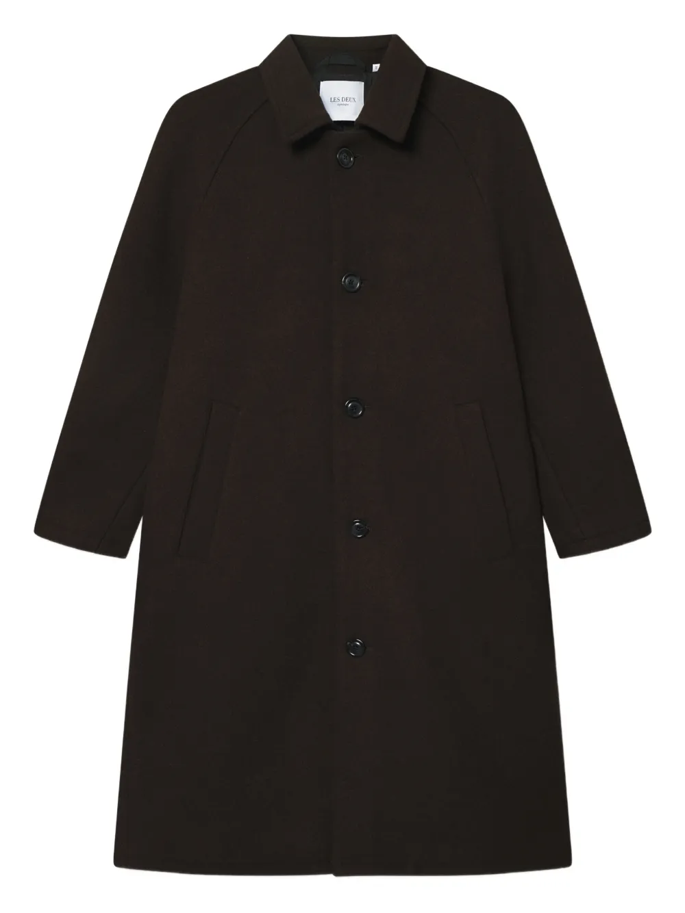 Les Deux Michael wool coat | Brown | Image 1