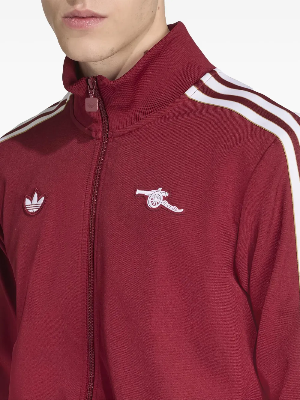 Adidas Originals Arsenal Icons Terrace Sweatshirt In Red