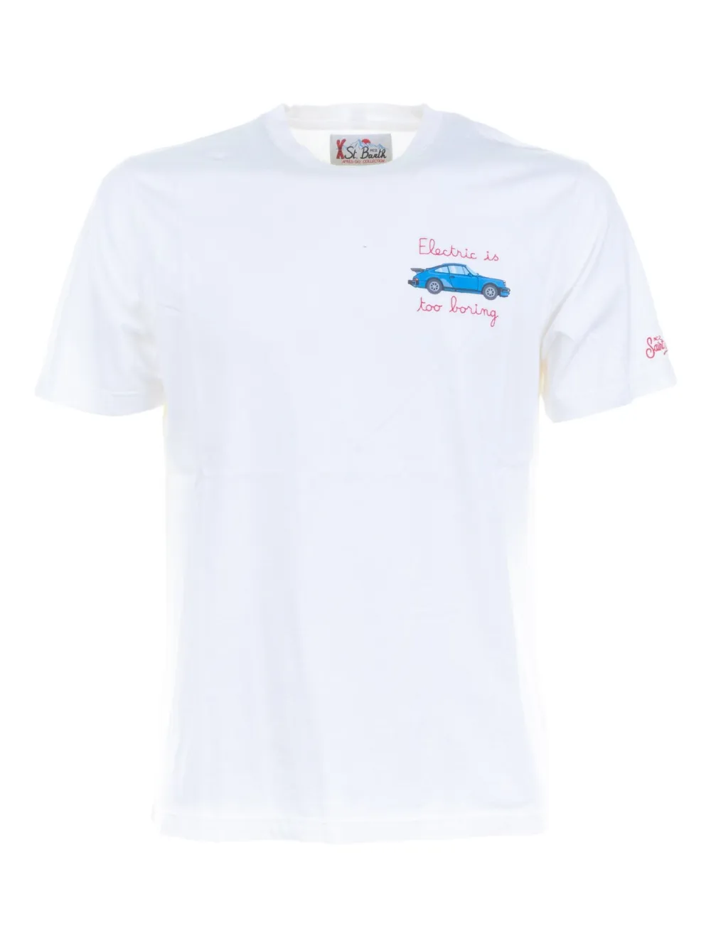 MC2 Saint Barth Electric is Too Boring T-shirt | White | Image 1
