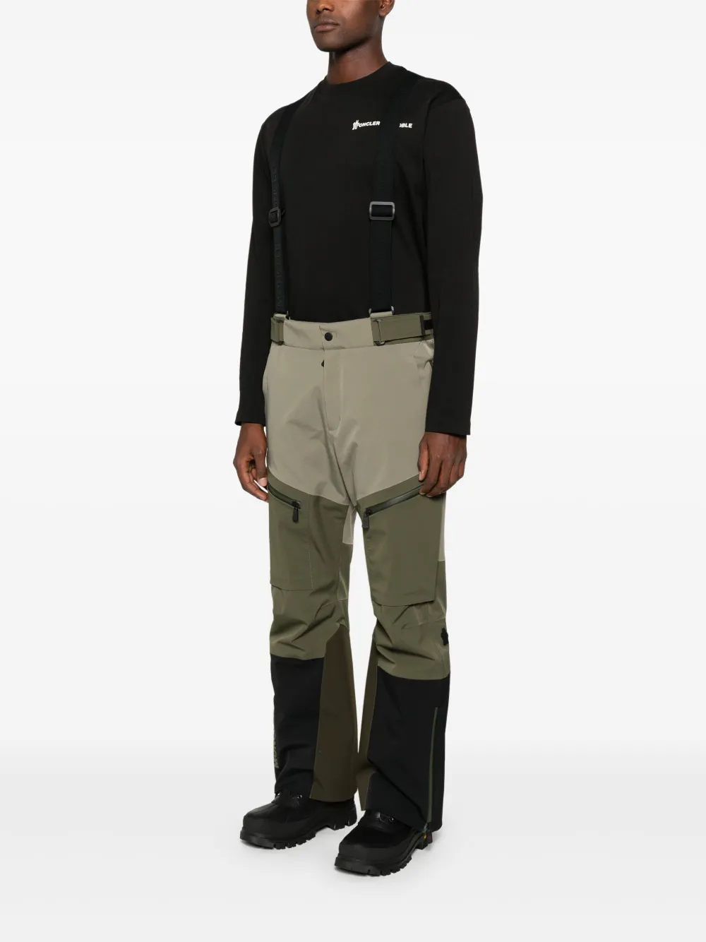 Moncler Grenoble Cargo broek Groen