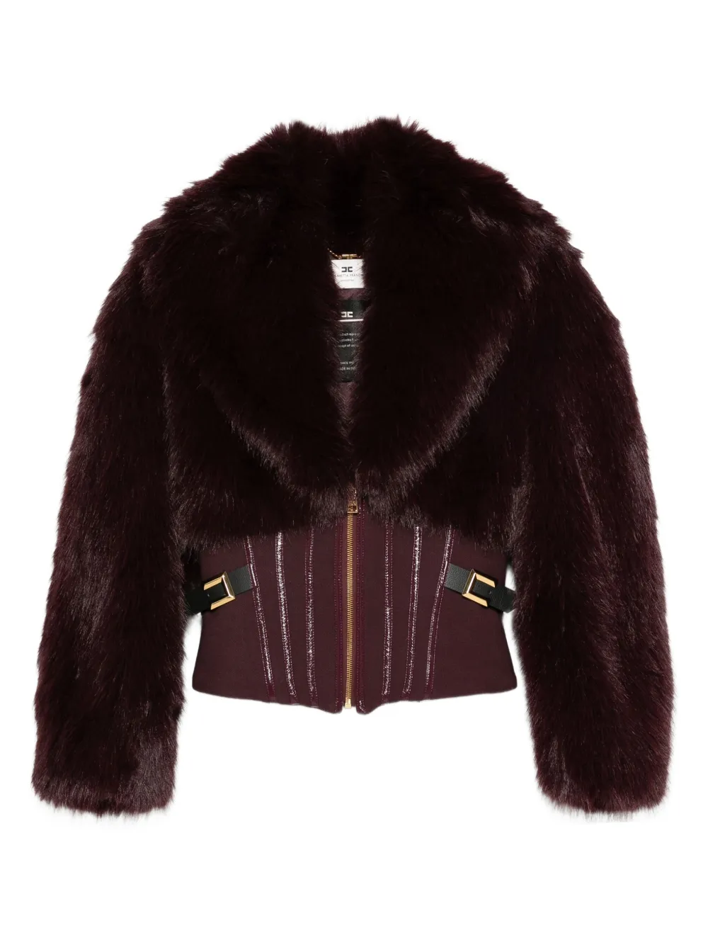 Elisabetta Franchi chamarra con hebilla | rojo | Image 1