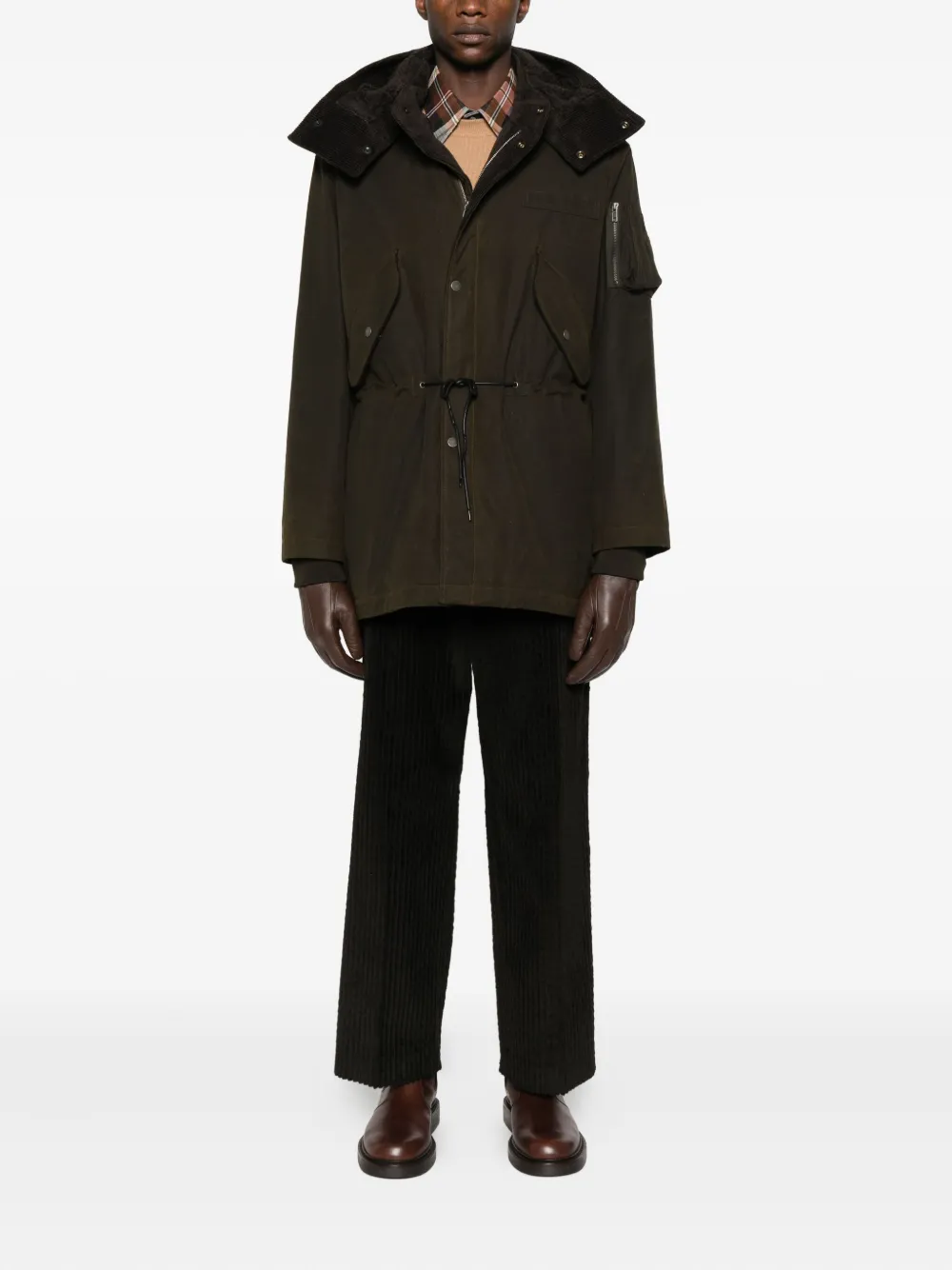 Baracuta corduroy-collar jacket | Military Jackets | Image 2