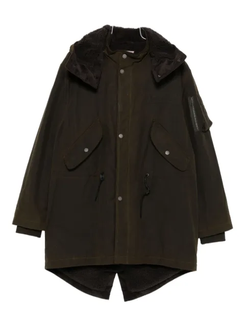 Baracuta corduroy-collar jacket
